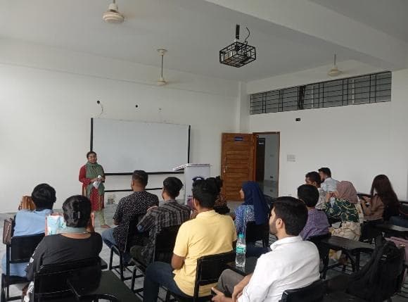 Department of Business Administration Holds First Class at Sonargaon University’s Permanent Campus