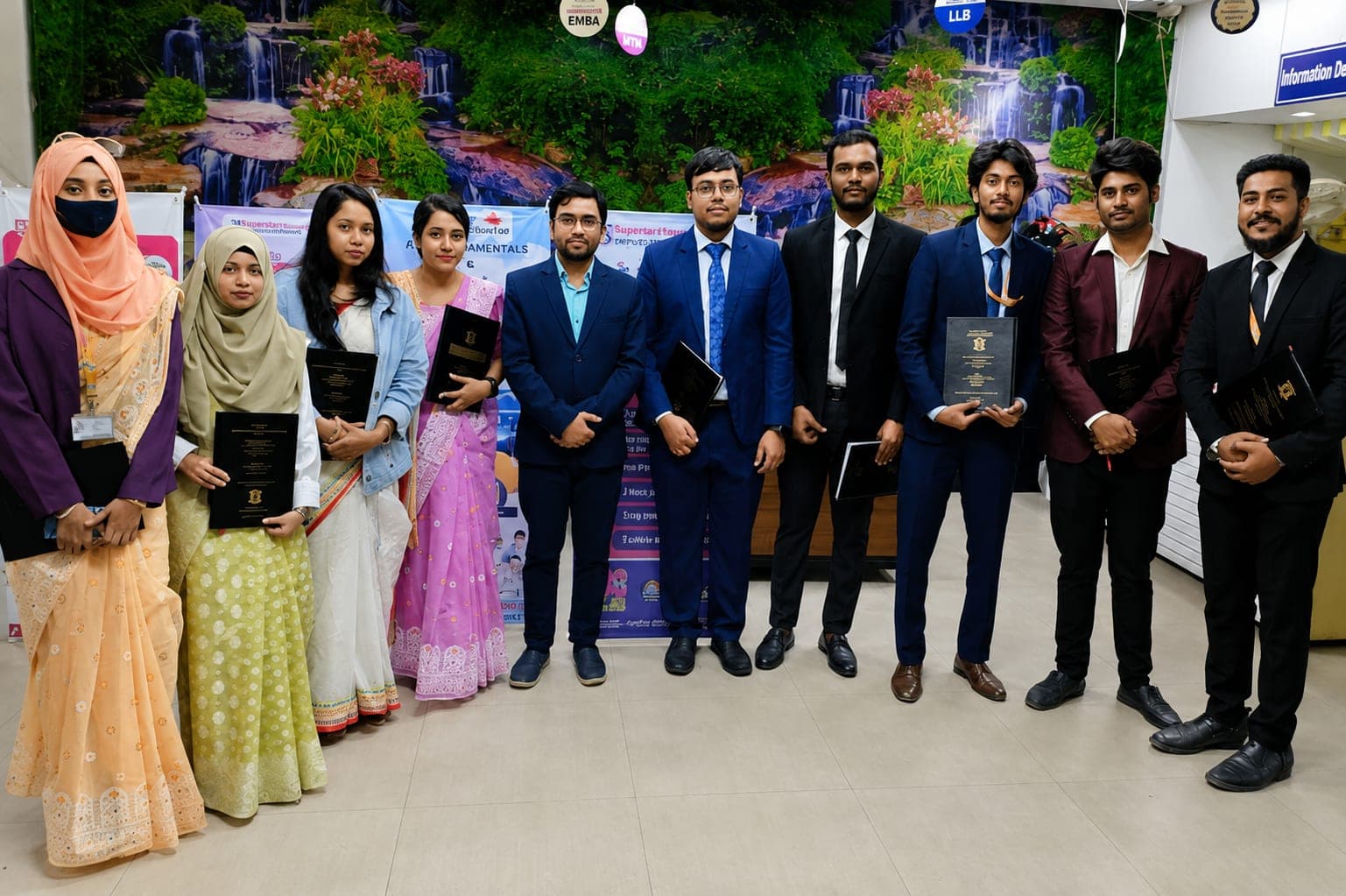 Sonargaon University Business Administration students