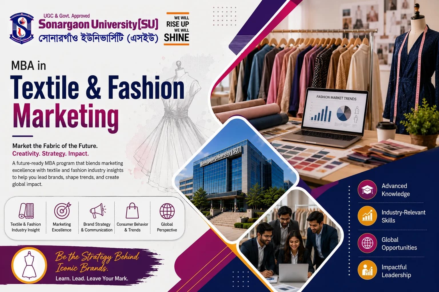 MBA in Textile & Fashion Marketing — syllabus cover